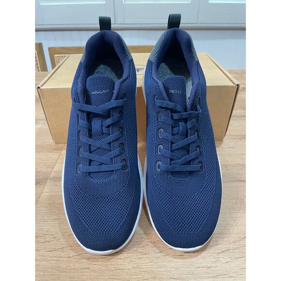 Peter Millar Men's Hyperlight Glide Knit Comfort Sneaker Navy Knit Size 10 NIB - Picture 4 of 12